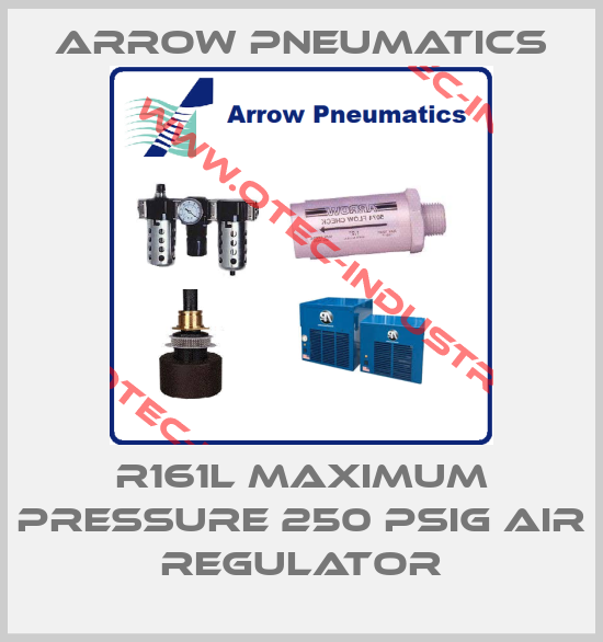 R161L Maximum Pressure 250 PSIG Air Regulator-big