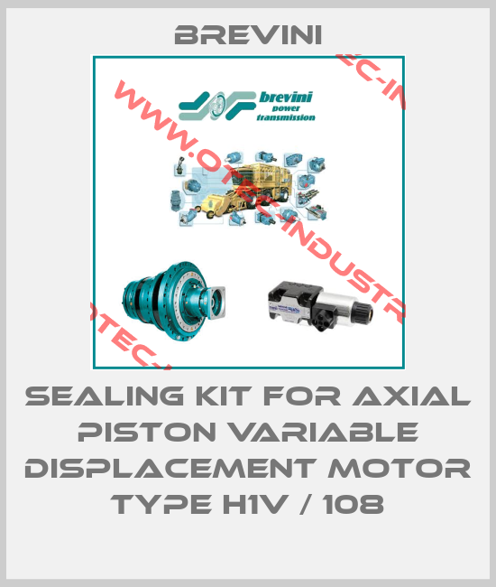 Sealing kit for axial piston variable displacement motor type H1V / 108-big