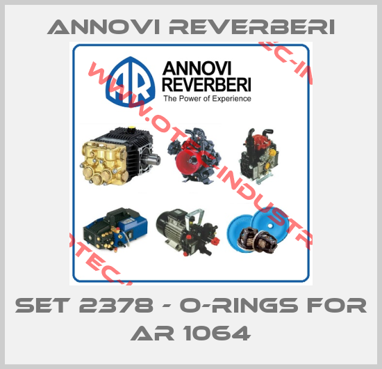 Set 2378 - o-rings For AR 1064-big