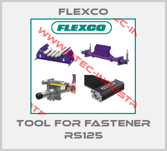 Tool for fastener RS125-big