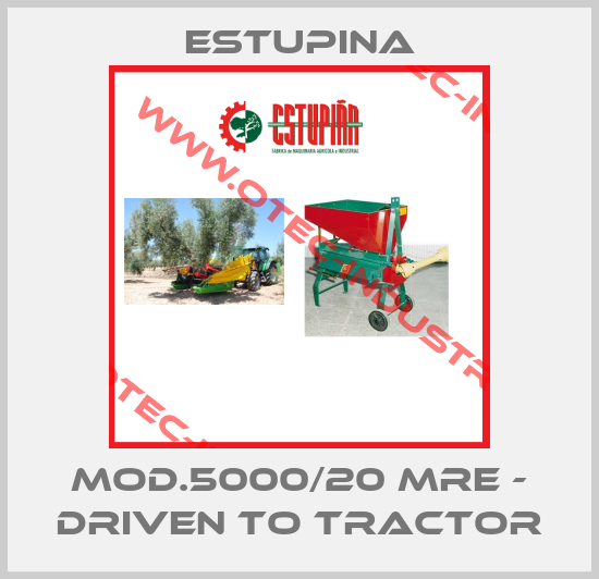 MOD.5000/20 MRE - driven to tractor-big