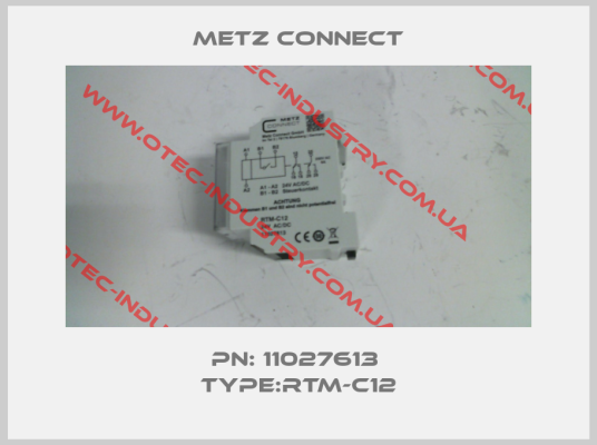 PN: 11027613  Type:RTM-C12-big