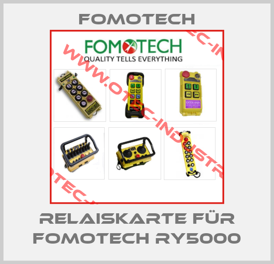 Relaiskarte für Fomotech RY5000-big