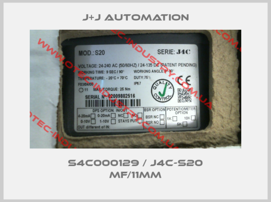 S4C000129 / J4C-S20 MF/11mm-big