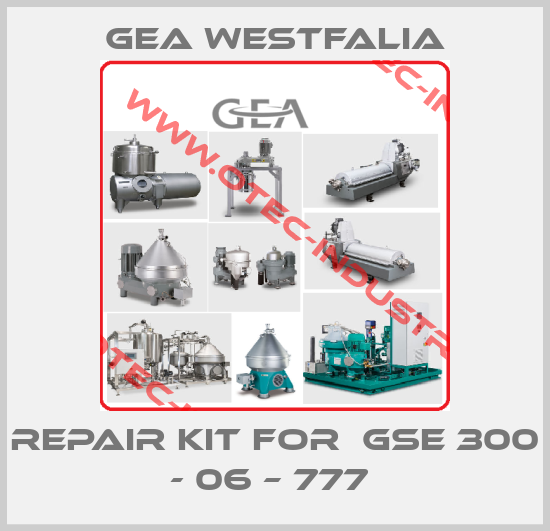 REPAIR KIT FOR  GSE 300 - 06 – 777 -big