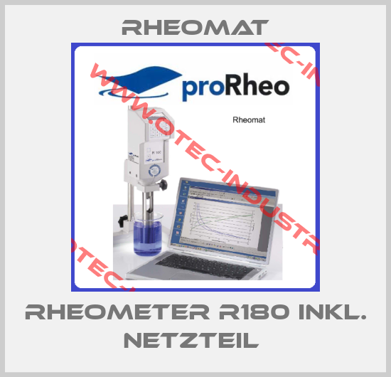 Rheometer R180 inkl. Netzteil -big