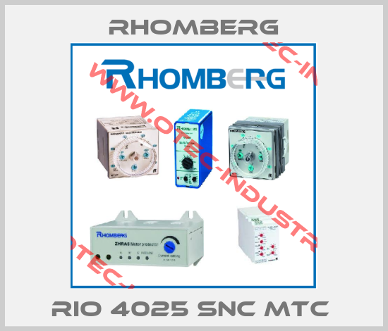 RIO 4025 SNC MTC -big