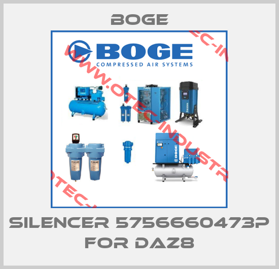 Silencer 5756660473P for DAZ8-big