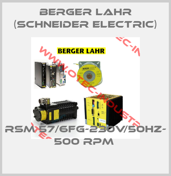 RSM 57/6FG-230V/50HZ- 500 RPM -big