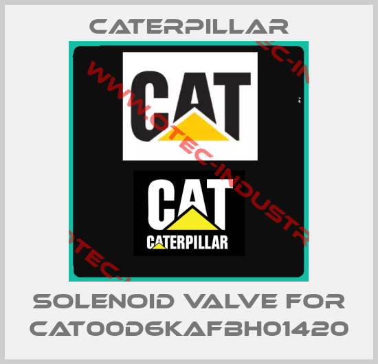 Solenoid valve for CAT00D6KAFBH01420-big
