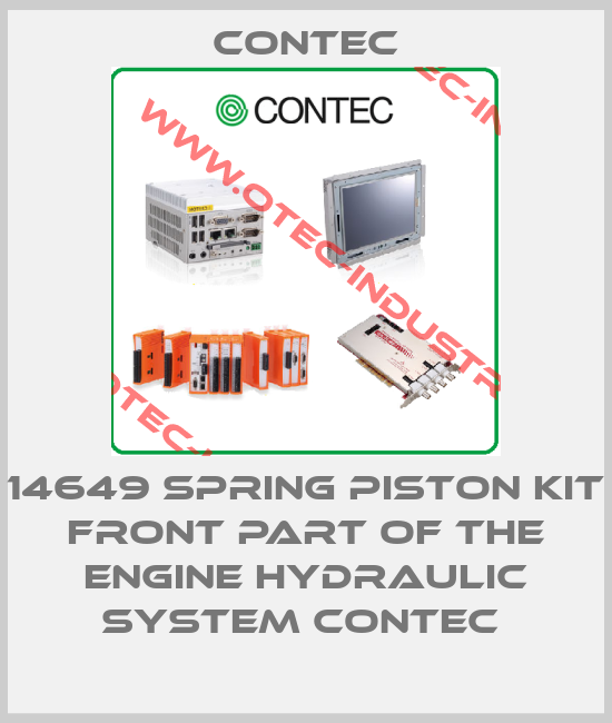 14649 SPRING PISTON KIT FRONT PART OF THE ENGINE HYDRAULIC SYSTEM CONTEC -big