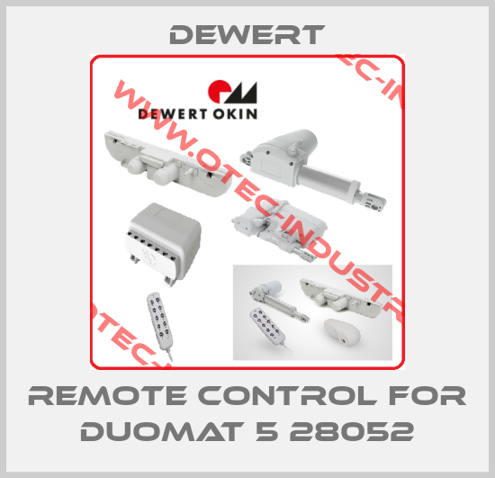 Remote control for DUOMAT 5 28052-big