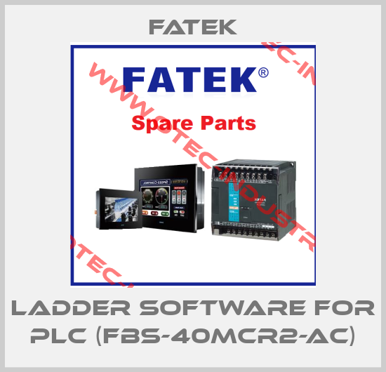 Ladder software for PLC (FBS-40MCR2-AC)-big