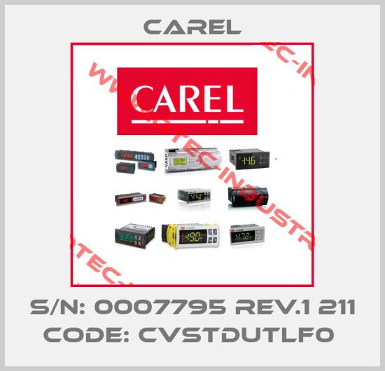 S/N: 0007795 Rev.1 211 Code: CVSTDUTLF0 -big