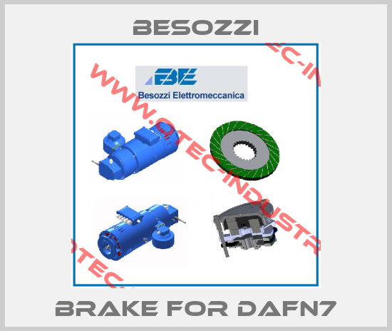 Brake for DAFN7-big