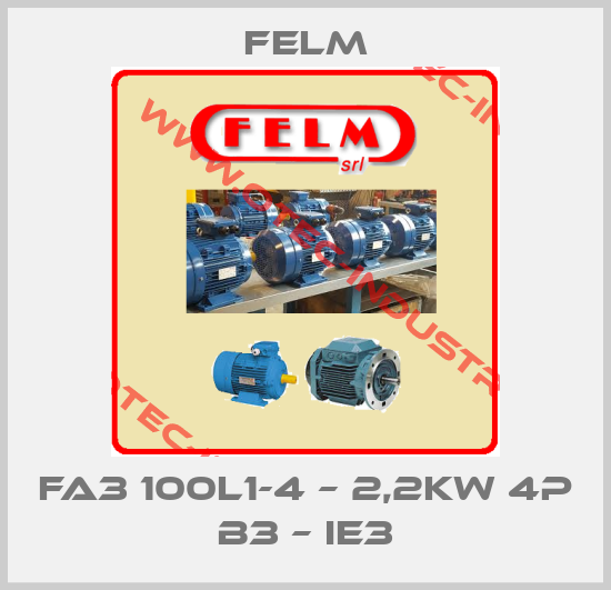 FA3 100L1-4 – 2,2kw 4P B3 – IE3-big