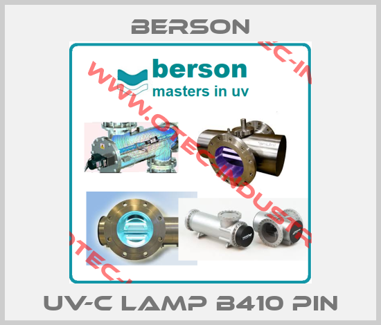 UV-C lamp B410 pin-big