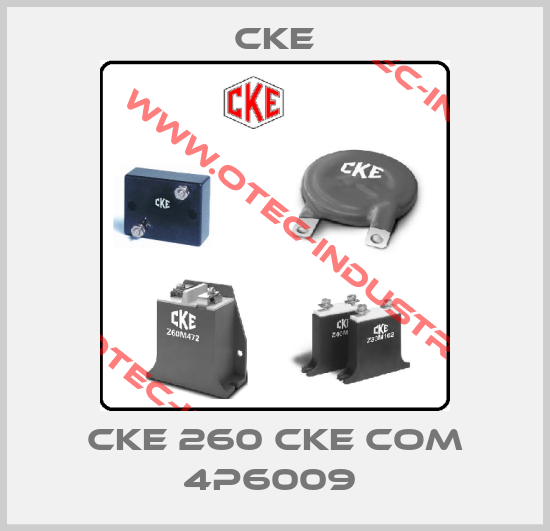CKE 260 CKE COM 4P6009 -big