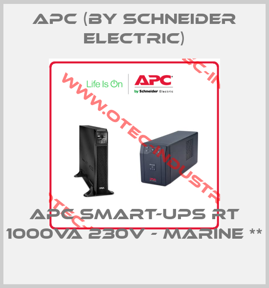 APC Smart-UPS RT 1000VA 230V - Marine **-big