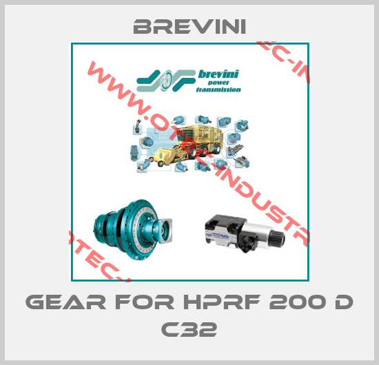 gear for HPRF 200 D C32-big