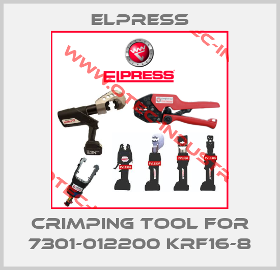 Crimping tool for 7301-012200 KRF16-8-big