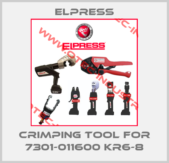Crimping tool for 7301-011600 KR6-8-big