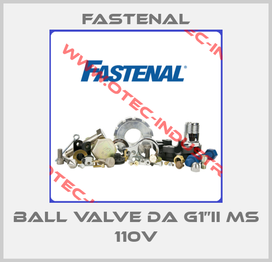 ball valve DA G1”II MS 110V-big