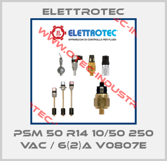 PSM 50 R14 10/50 250 Vac / 6(2)A V0807E-big