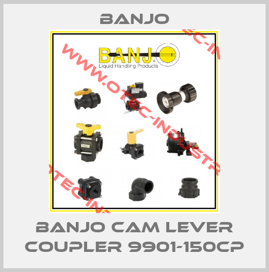 BANJO CAM LEVER COUPLER 9901-150CP-big