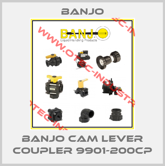BANJO CAM LEVER COUPLER 9901-200CP-big