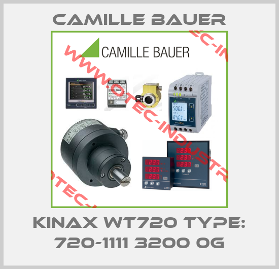 KINAX WT720 Type: 720-1111 3200 0G-big