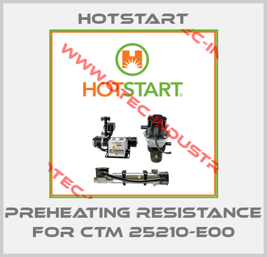 preheating resistance for CTM 25210-E00-big