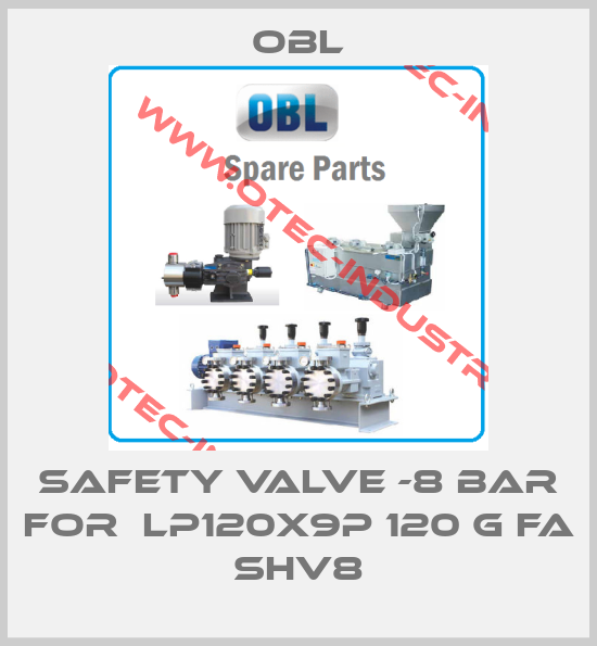 Safety valve -8 bar for  LP120X9P 120 G FA SHV8-big