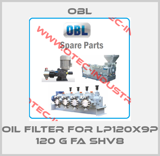 Oil filter for LP120X9P 120 G FA SHV8-big