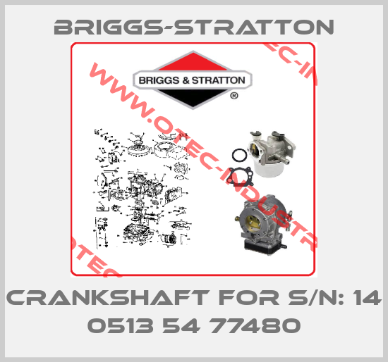 crankshaft for S/N: 14 0513 54 77480-big