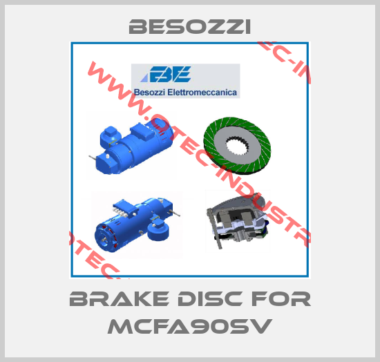 Brake disc for MCFA90SV-big
