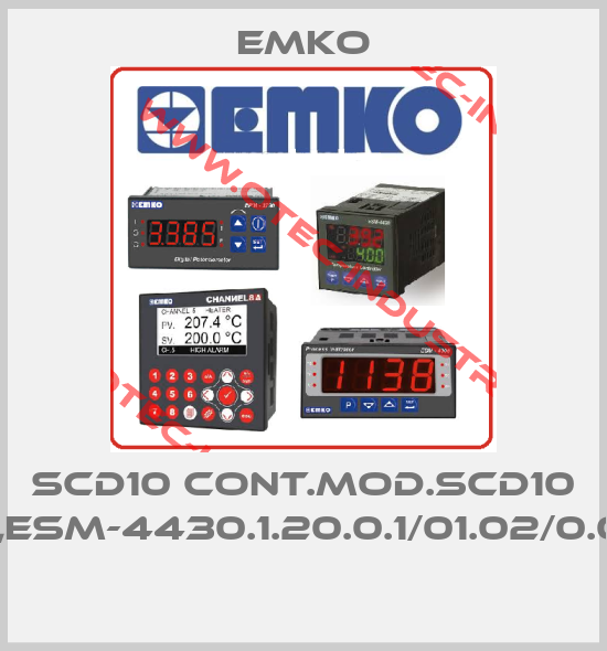 SCD10 CONT.MOD.SCD10 TOD,ESM-4430.1.20.0.1/01.02/0.0.0.0 -big
