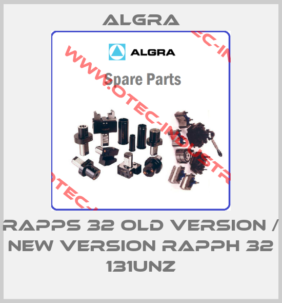 RAPPS 32 old version / new version RAPPH 32 131UNZ-big