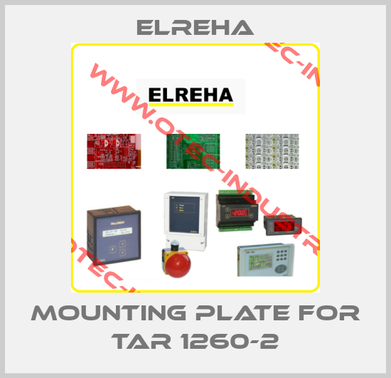 Mounting plate for TAR 1260-2-big