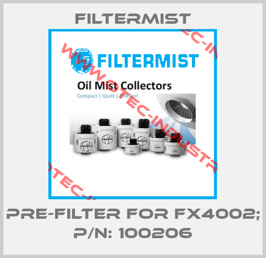 pre-filter for FX4002; P/N: 100206-big