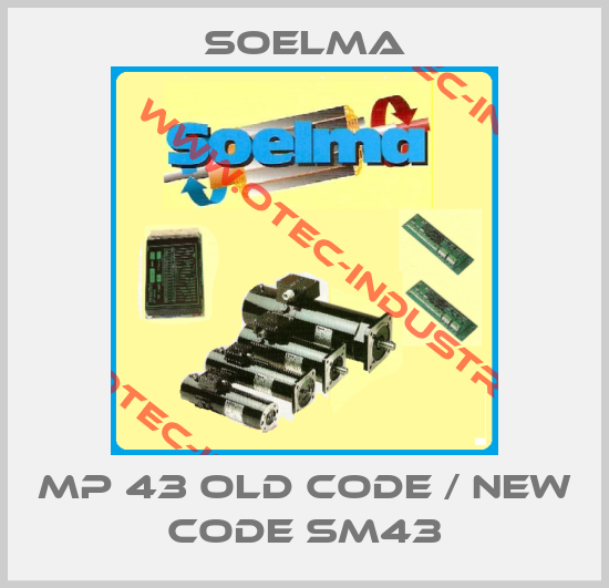mp 43 old code / new code SM43-big