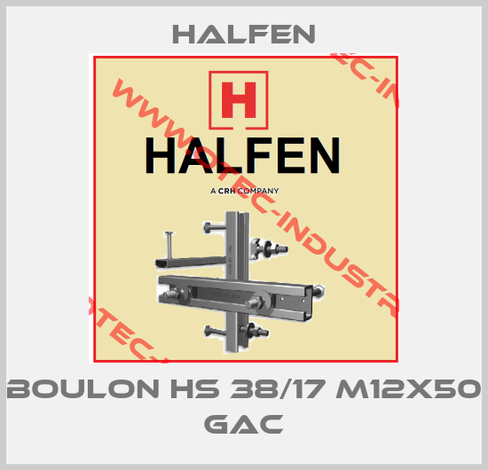 BOULON HS 38/17 M12x50 GAC-big