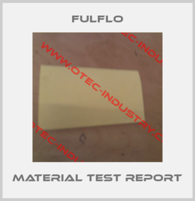 Material test report-big