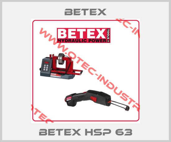 BETEX HSP 63-big