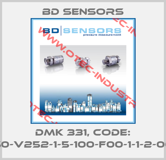 DMK 331, Code: 250-V252-1-5-100-F00-1-1-2-000-big