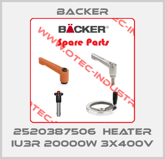 2520387506  Heater IU3R 20000W 3X400V-big
