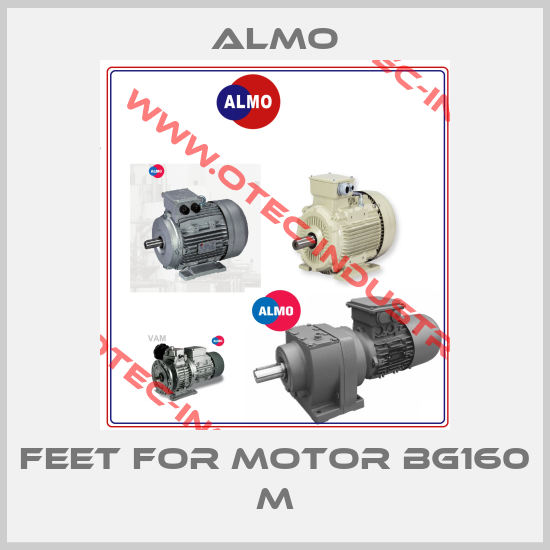 feet for motor BG160 M-big