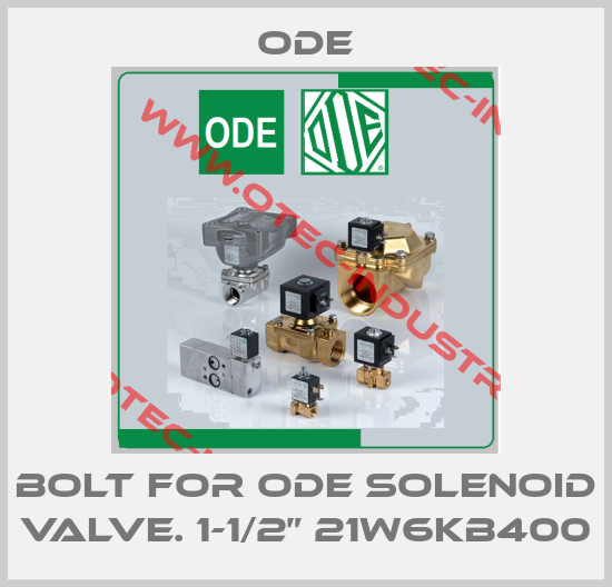 bolt for ODE Solenoid Valve. 1-1/2” 21W6KB400-big