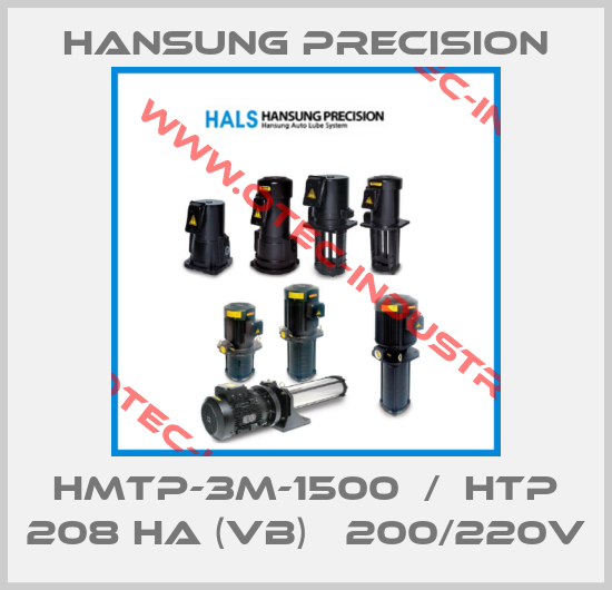 HMTP-3M-1500  /  HTP 208 HA (VB)   200/220V-big