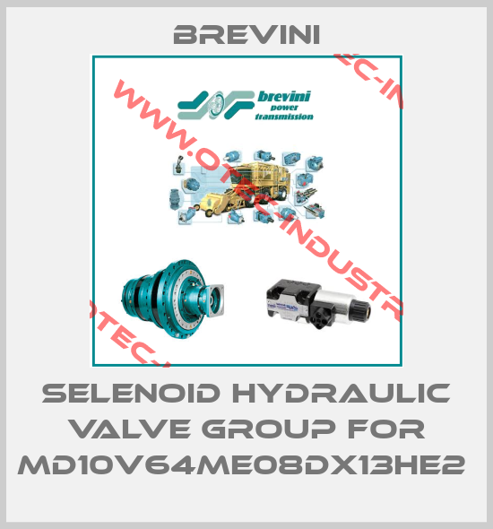 SELENOID HYDRAULIC VALVE GROUP FOR MD10V64ME08DX13HE2 -big